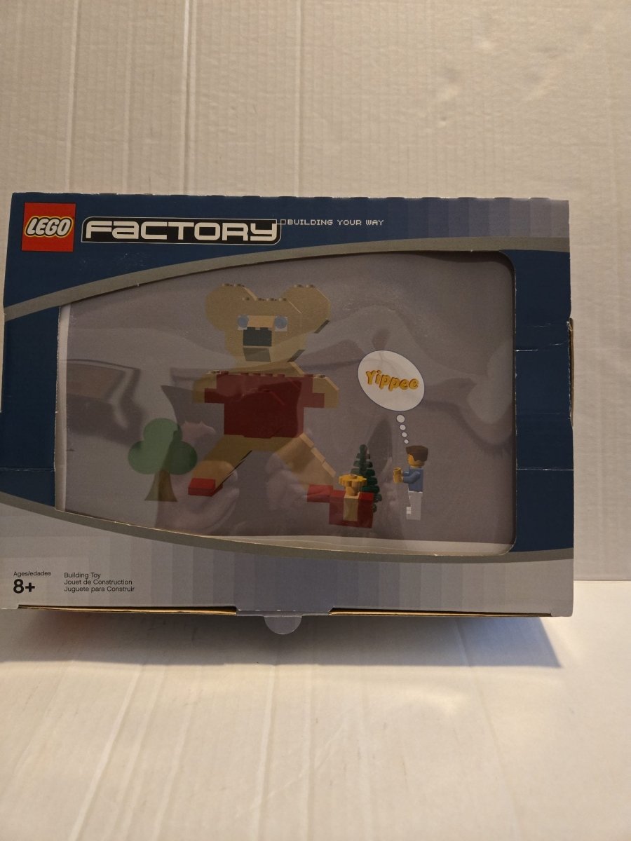 RARE LEGO Factory Custom Set - Building Your Way Teddy Bear - LF000000951429 - Building Blocks - ThrowbackBuys -Amanda's Awesome Finds