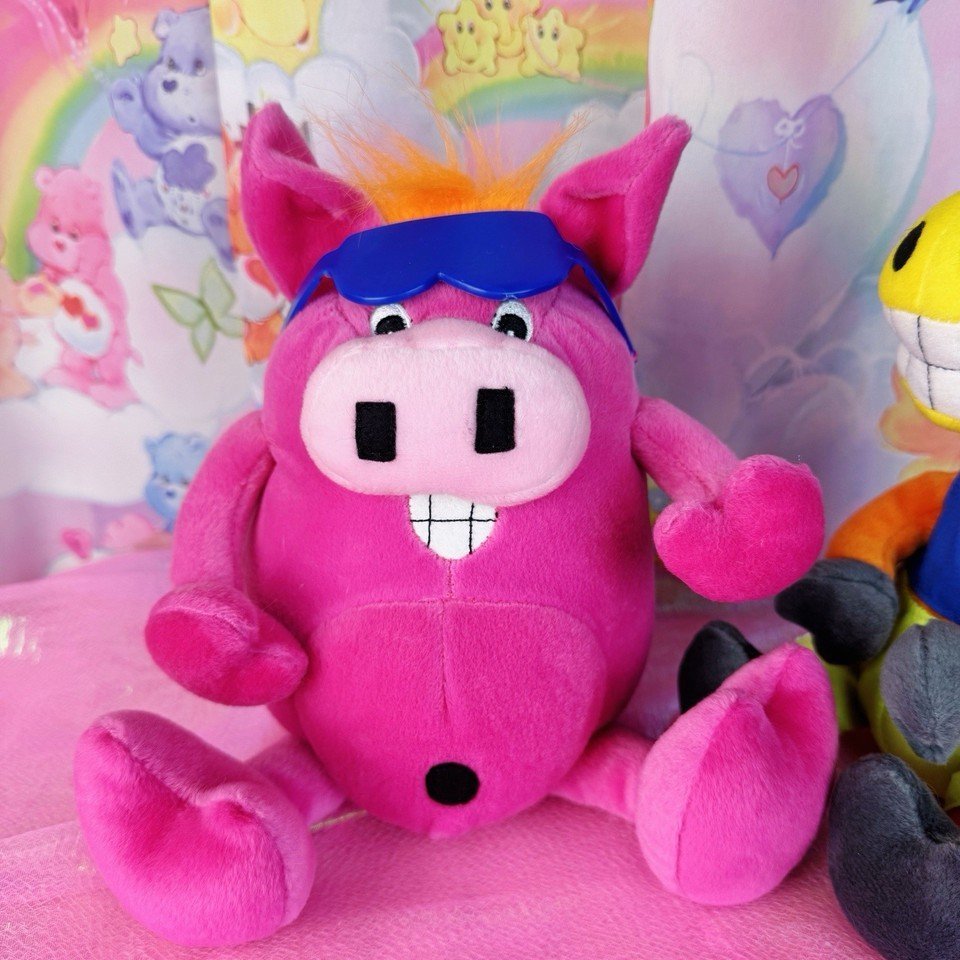 Rare Vintage Kellogg’s Eet & Ern Plush Set – Early 2000s Promo Toys - Plushies - ThrowbackBuys - Starbunnyvintage