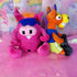 Rare Vintage Kellogg’s Eet & Ern Plush Set – Early 2000s Promo Toys - Plushies - ThrowbackBuys - Starbunnyvintage