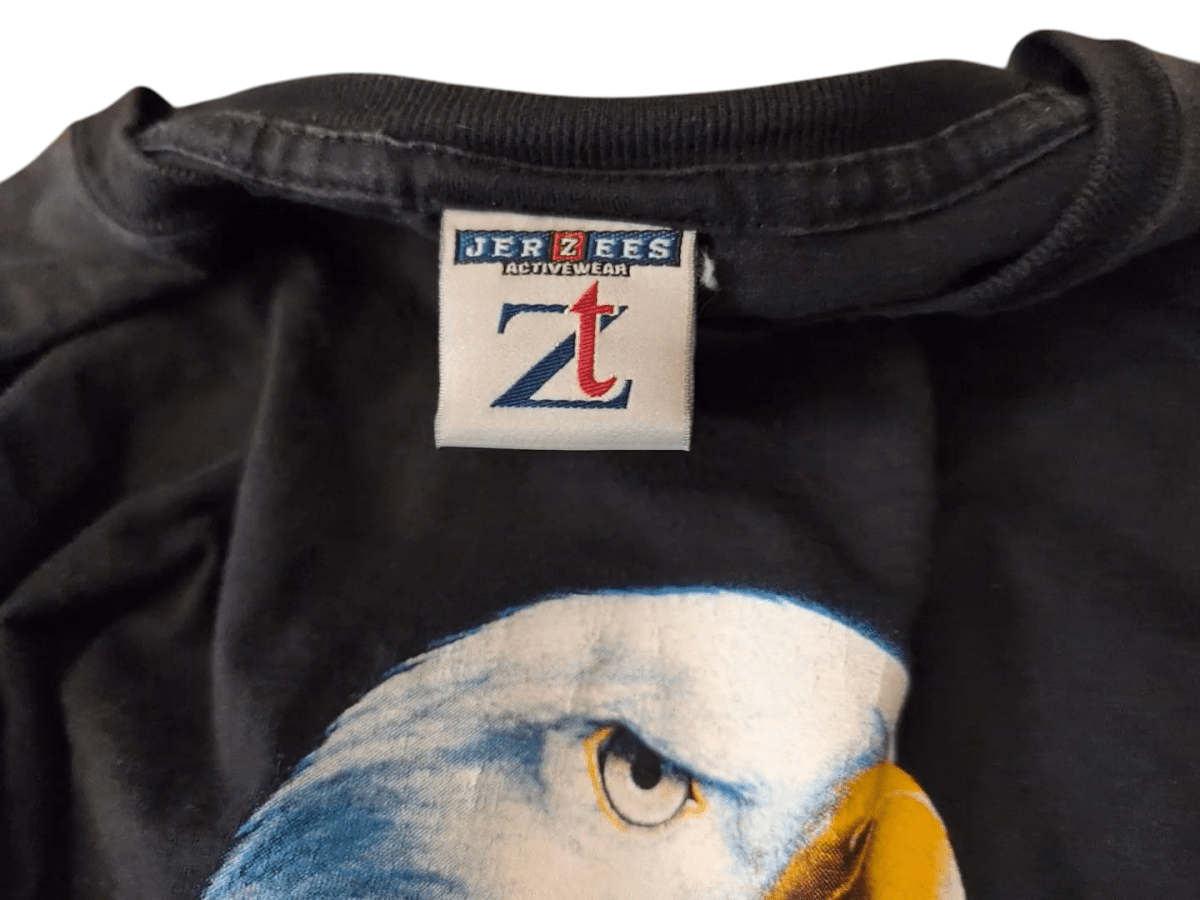 Retro Bald Eagle Long Sleeve Shirt - Long Sleeve T-Shirt - ThrowbackBuys - Shiznit