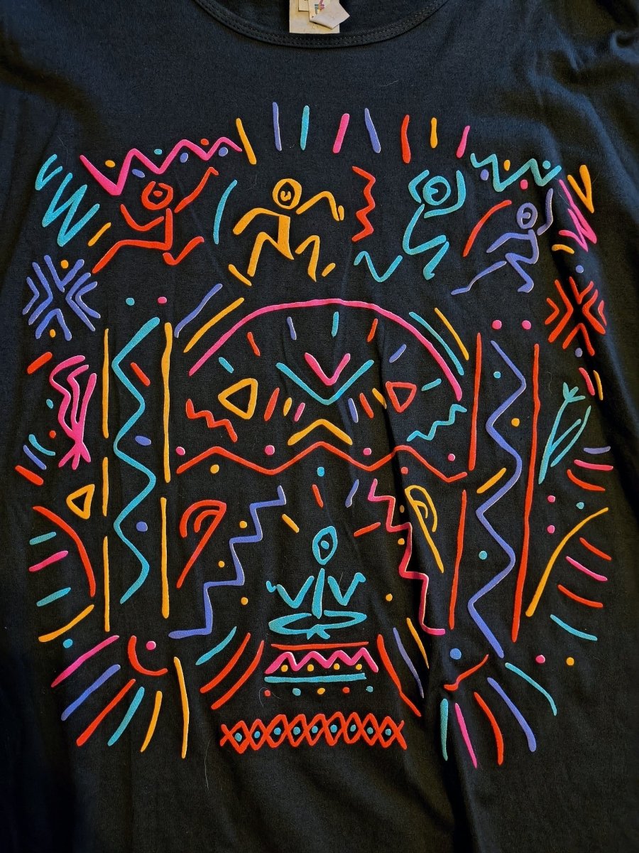 Retro Keith Haring Style Tee - T-Shirts - ThrowbackBuys - Shiznit