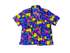 Retro Patchington Blocks Button - Up - T-Shirts - ThrowbackBuys - Shiznit