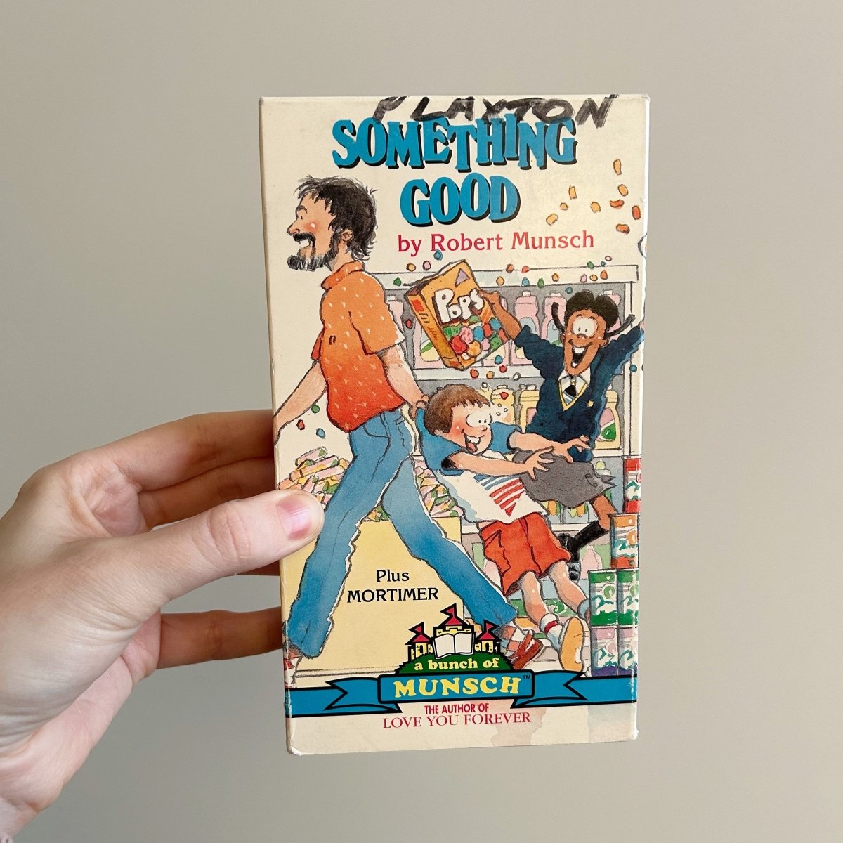 Robert Munsch Something Good Mortimer VHS 1992 Vintage - Movies - ThrowbackBuys - NostalgicEpisodes