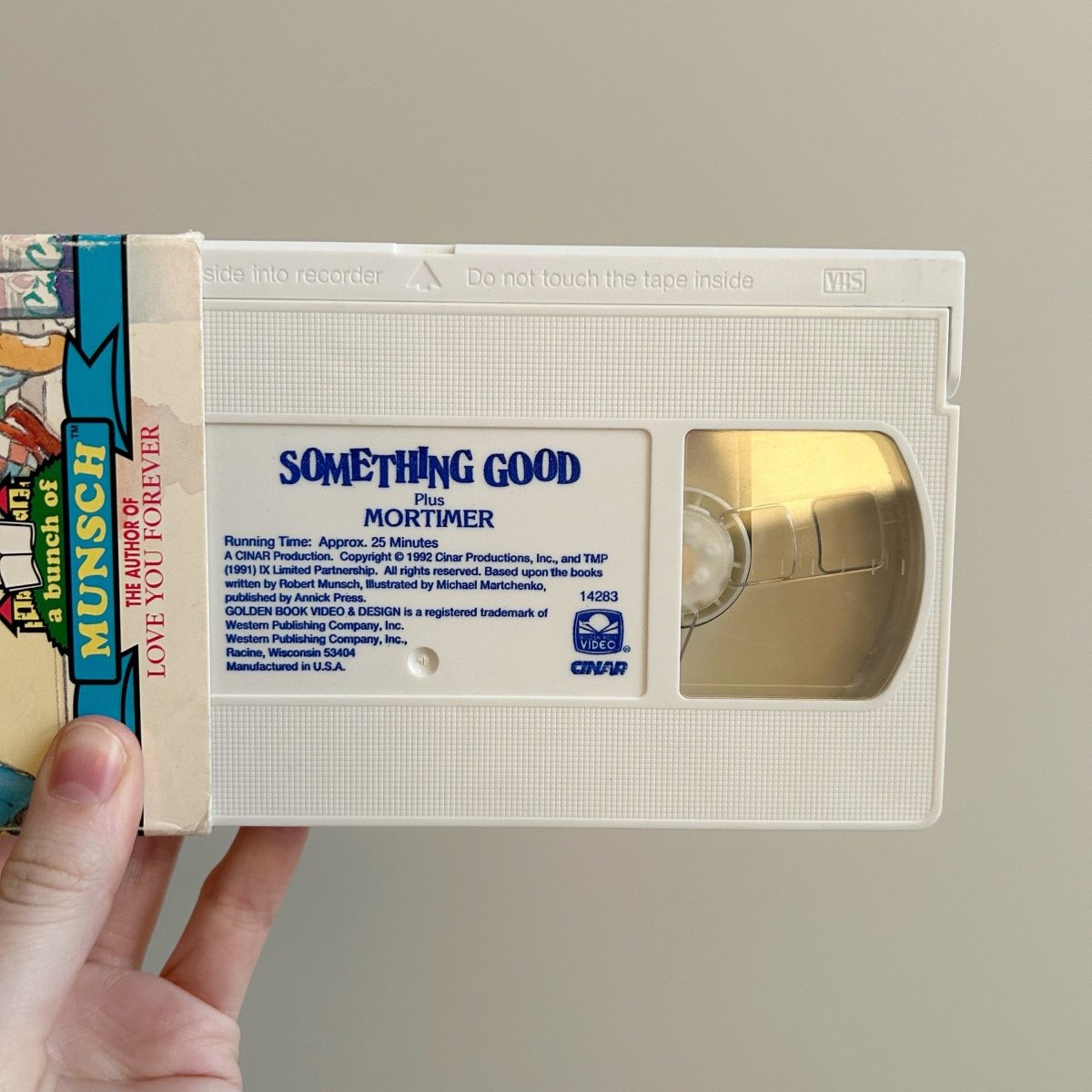 Robert Munsch Something Good Mortimer VHS 1992 Vintage - Movies - ThrowbackBuys - NostalgicEpisodes