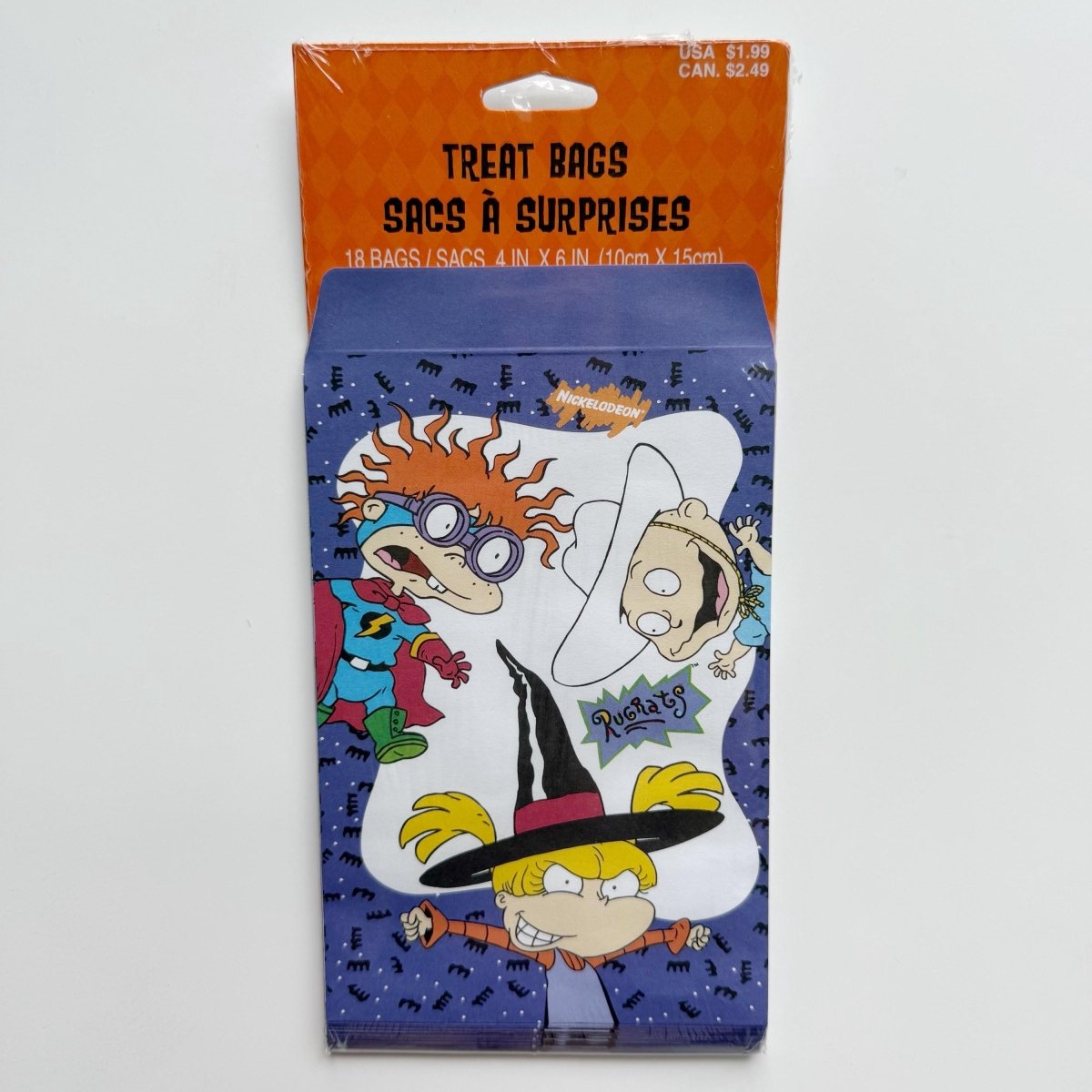Rugrats Halloween Treat Bags Nickelodeon 90s - Party Favors - ThrowbackBuys - NostalgicEpisodes