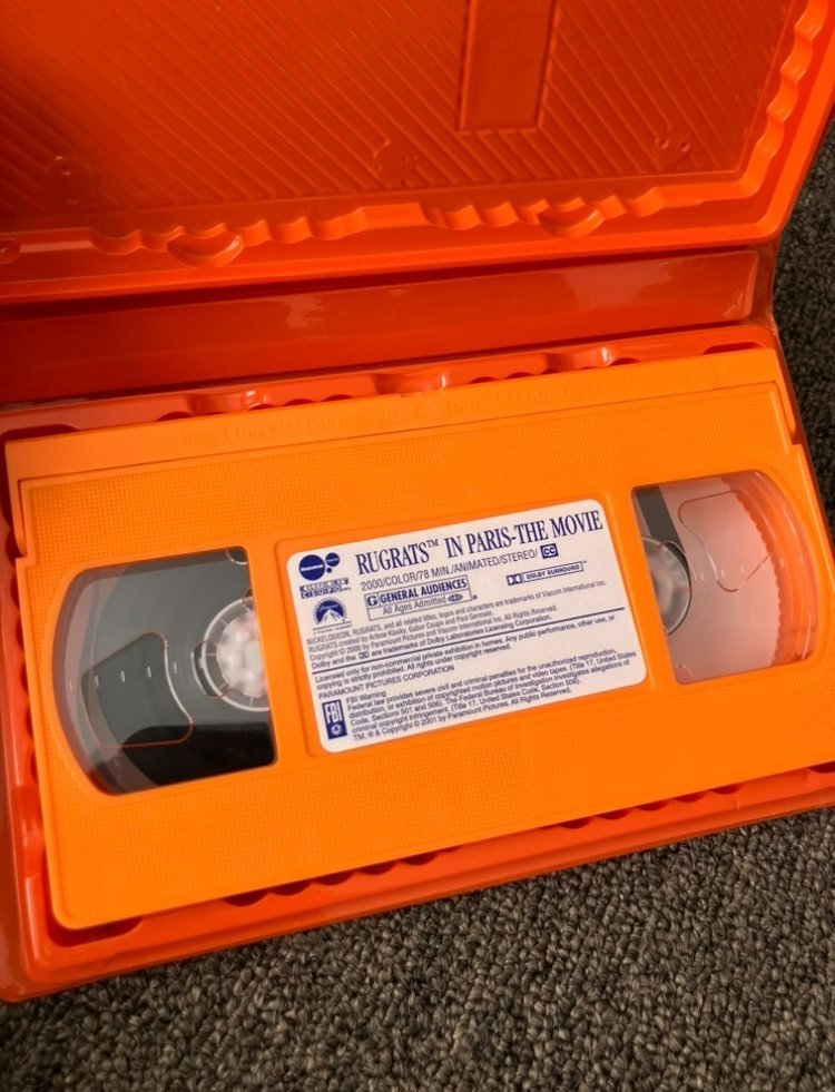 Rugrats in Paris VHS - VHS - ThrowbackBuys - The Rickstalgia Shop