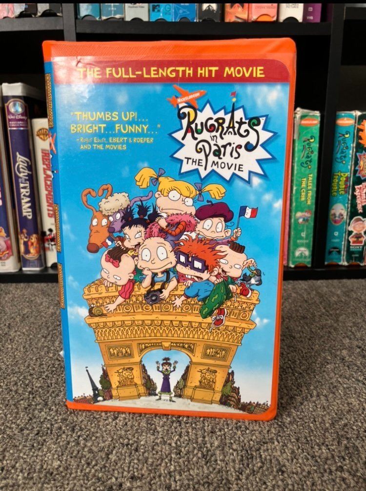 Rugrats in Paris VHS - VHS - ThrowbackBuys - The Rickstalgia Shop