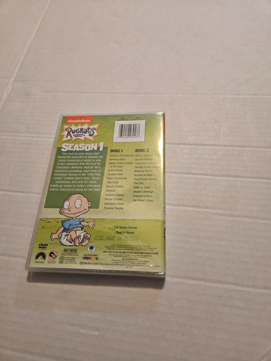 Rugrats Season 1 DVD - DVD - ThrowbackBuys - Amanda's Awesome Finds