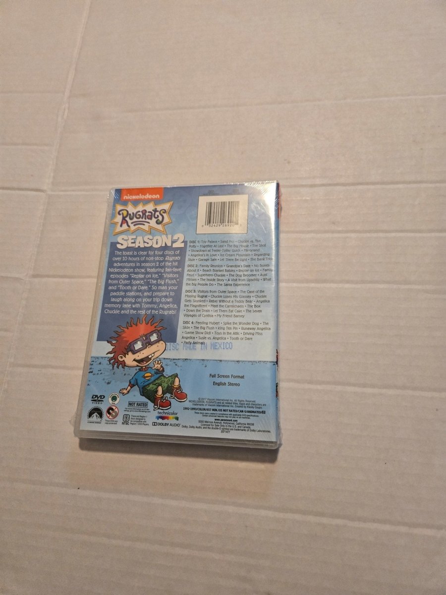 Rugrats Season 2 DVD - DVD - ThrowbackBuys - Amanda's Awesome Finds