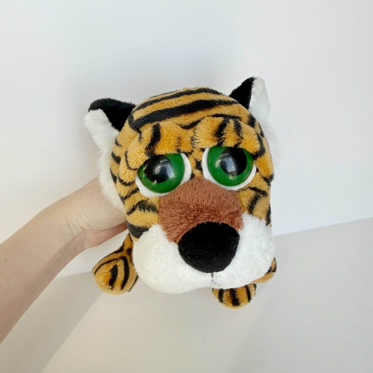 Russ Berrie Tuffley Tiger Plush Big Eyes Peepers - Plushies - ThrowbackBuys - Nostalgicepisodes
