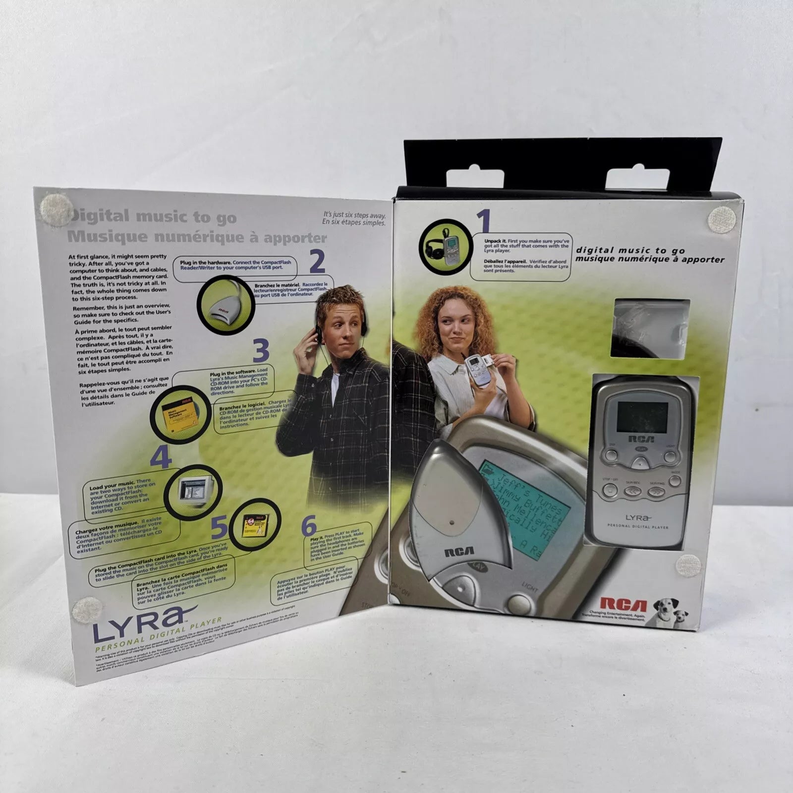 2000 - RCA Lyra Personal Digital Player MP3 Player RD2206 NEW
