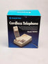 Sanyo Cordless Telephone (TH1015) w/ Box - Turns On, Vintage, Japan, Cream