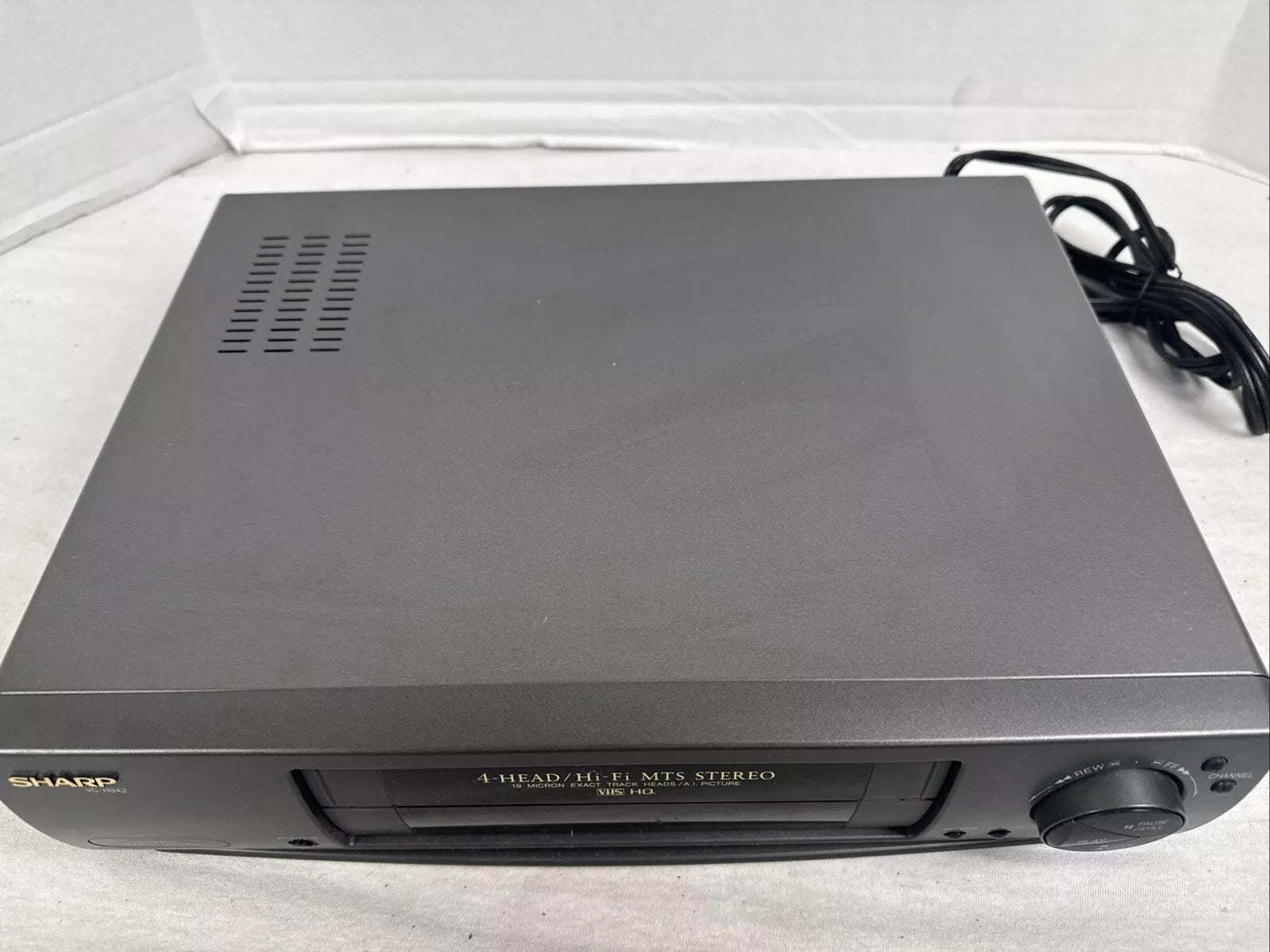 Sharp 4- Head/Hi-Fi MTS Stereo VCR VC-H942 USED TESTED