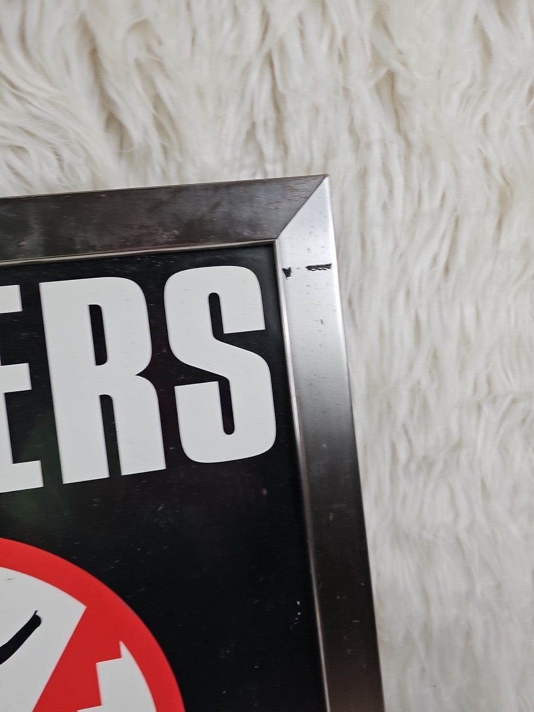 SKATERS ONLY SKATEBOARD AUTHENTIC 2004 POSTER Framed