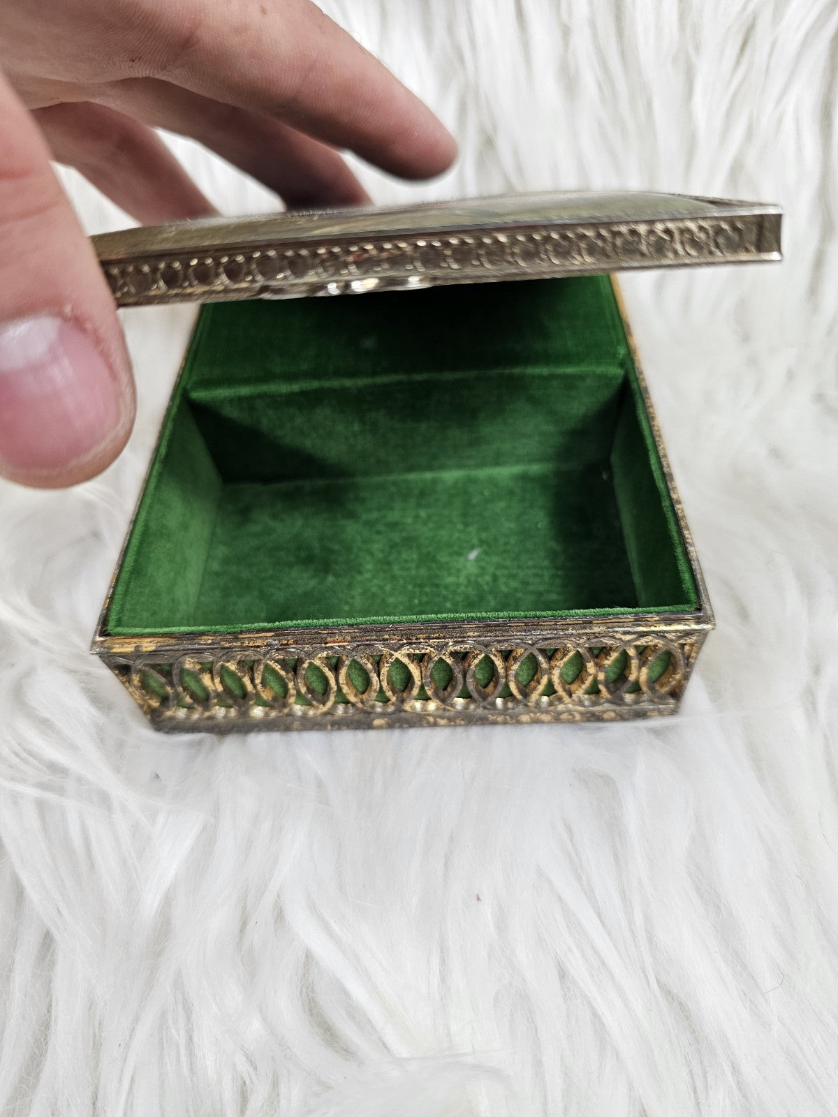 Vintage Jewelry Box 1967 Music Officer of The Chasseurs Of The Guaro Gericault