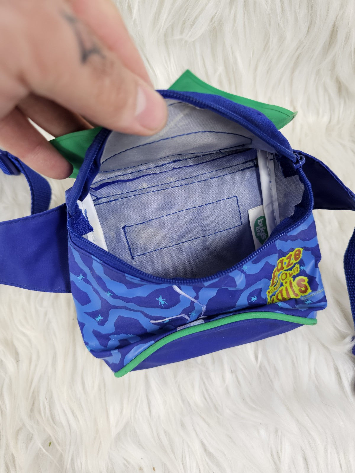 Y2K - A Bug's Life Leaf Fanny Pack w/Adjustable Strap