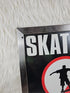 SKATERS ONLY SKATEBOARD AUTHENTIC 2004 POSTER Framed