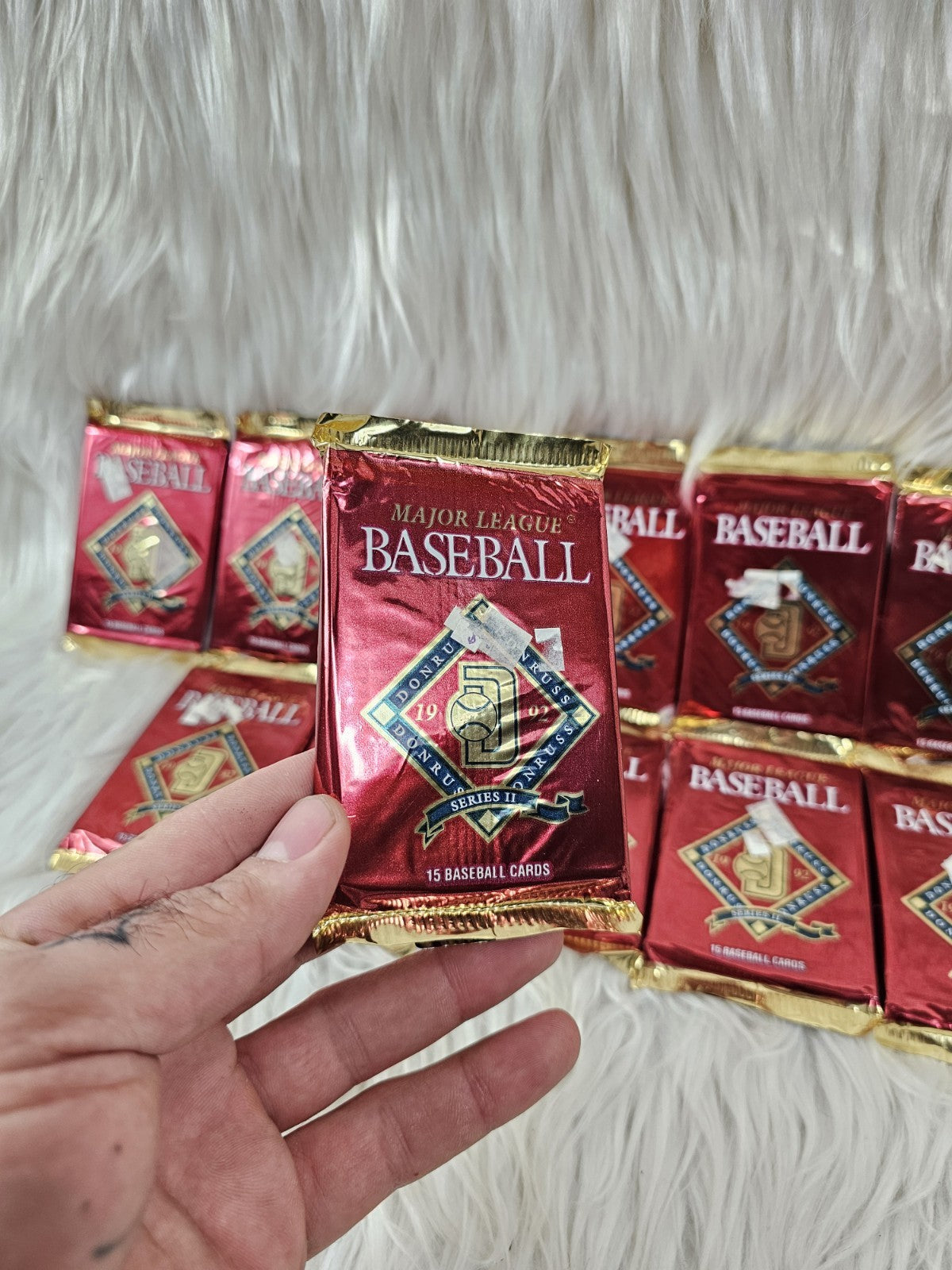 1992 - Donruss Series II Major League Baseball 15 Card Pack - New Factory Sealed