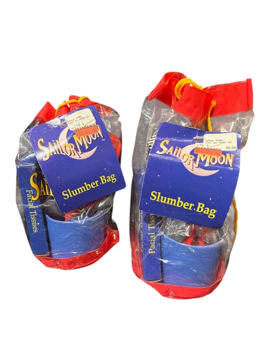 Sailor Moon 1995 Slumber Bag - Bathroom Toiletry Kit - Collectible Toys - ThrowbackBuys - Abunnysvintageco