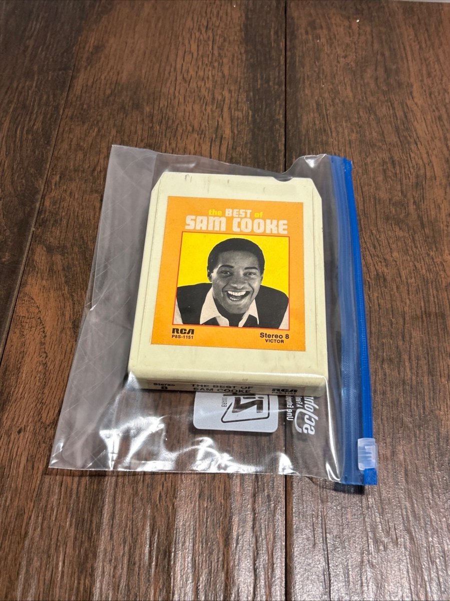 Sam Cooke 8 Track Tape The Best Of Sam Cooke by RCA Corporation 1962 - Cassette Tapes - ThrowbackBuys - Raybar121