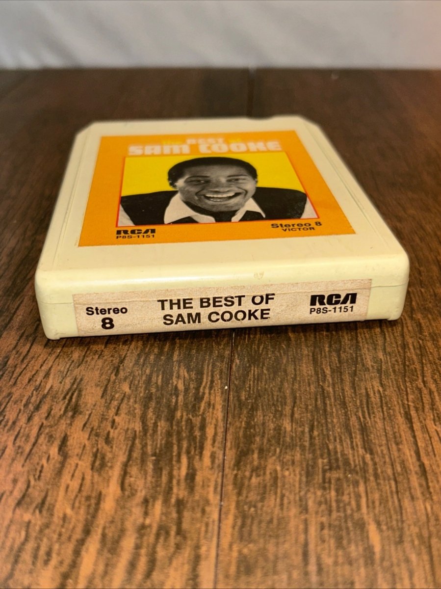 Sam Cooke 8 Track Tape The Best Of Sam Cooke by RCA Corporation 1962 - Cassette Tapes - ThrowbackBuys - Raybar121