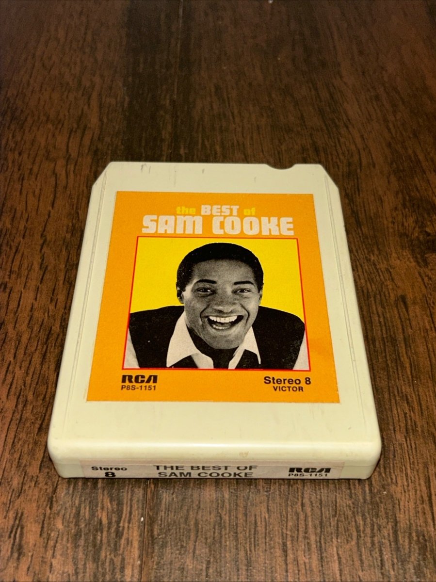 Sam Cooke 8 Track Tape The Best Of Sam Cooke by RCA Corporation 1962 - Cassette Tapes - ThrowbackBuys - Raybar121
