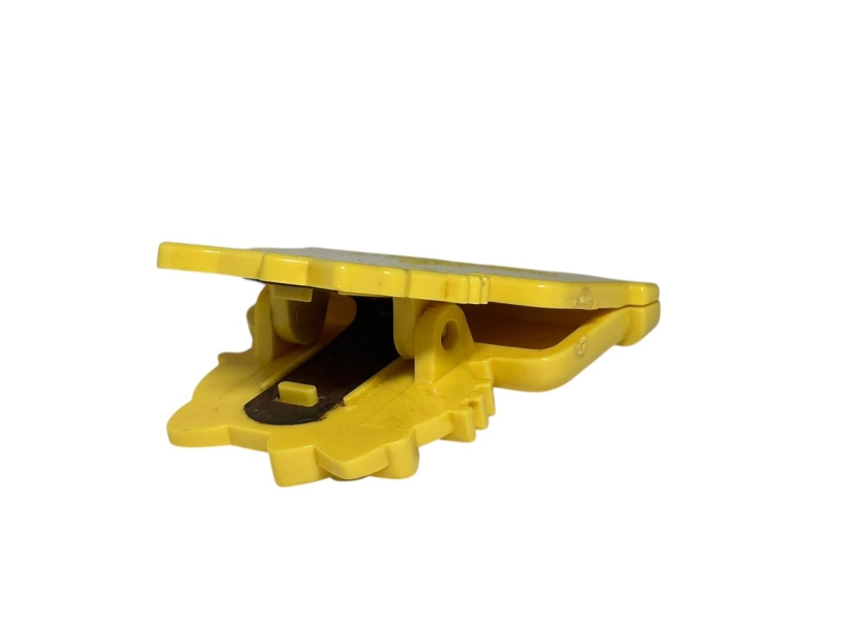 Sanrio Japan Hello Kitty Joy Clip Yellow Plastic Paper Clip - 1976 - Action Figures & Collectibles - ThrowbackBuys - Abunnysvintageco