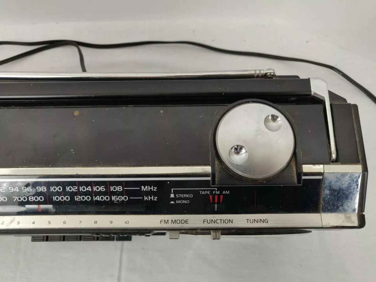 Sanyo Model 7300 Radio w/ Cassette Player - Japan, Vintage, Working - AM/FM Radio - ThrowbackBuys - ResellerDoor