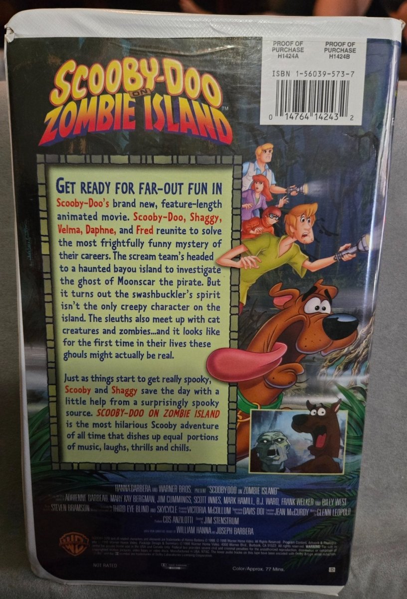 Scooby - Doo on Zombie Island VHS - VHS - ThrowbackBuys - Amanda's Awesome Finds