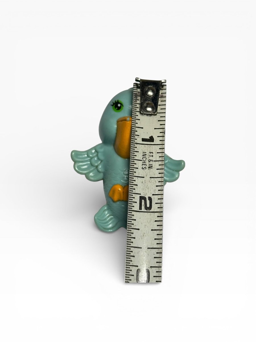 Sea Wees Tropigals CAMILLE CASCADE'S Pet PELLY the Pelican Vintage Kenner - Action Figures & Collectibles - ThrowbackBuys - Abunnysvintageco
