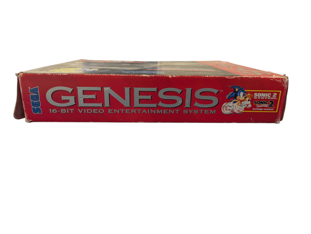 Sega Genesis Console - Complete in (damaged) Box - 1992 - Tested/Works - Video Games - ThrowbackBuys - Slaqr Retro Gaming & Collectibles