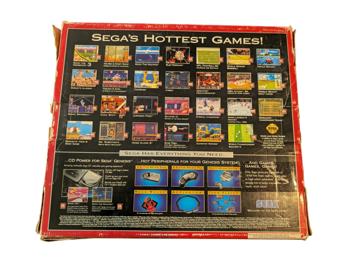 Sega Genesis Console - Complete in (damaged) Box - 1992 - Tested/Works - Video Games - ThrowbackBuys - Slaqr Retro Gaming & Collectibles