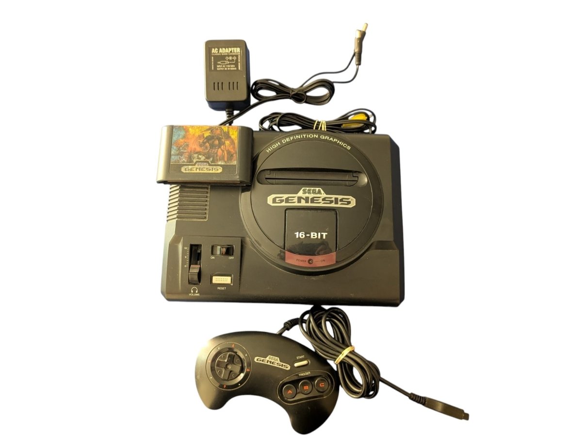 SEGA Genesis Model 1 Console w/ Altered Beast - Tested/Works - (1989) - Home Game Consoles - ThrowbackBuys -Slaqr Retro Gaming & Collectibles