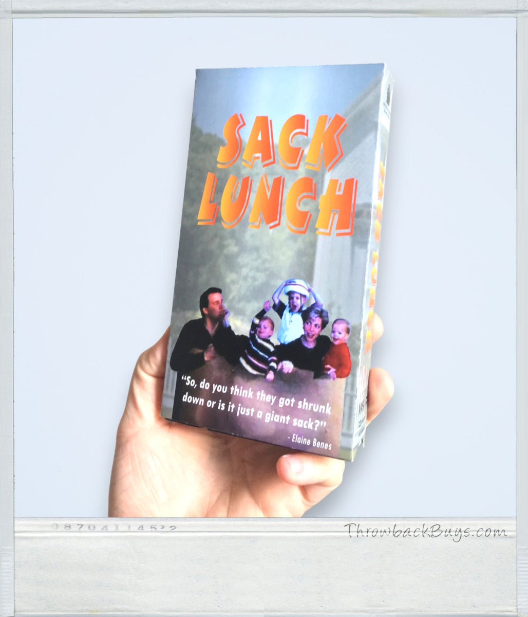 Seinfeld: Sack Lunch Replica VHS Display Tape - VHS - ThrowbackBuys - ChampagneVideo