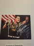 Sgt. Slaughter Autographed American Flag Photo with COA - Paper Goods - ThrowbackBuys - Amanda's Awesome Finds