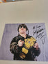 Sgt. Slaughter Autographed Title Belt Photo with COA. - Paper Goods - ThrowbackBuys - Amanda's Awesome Finds