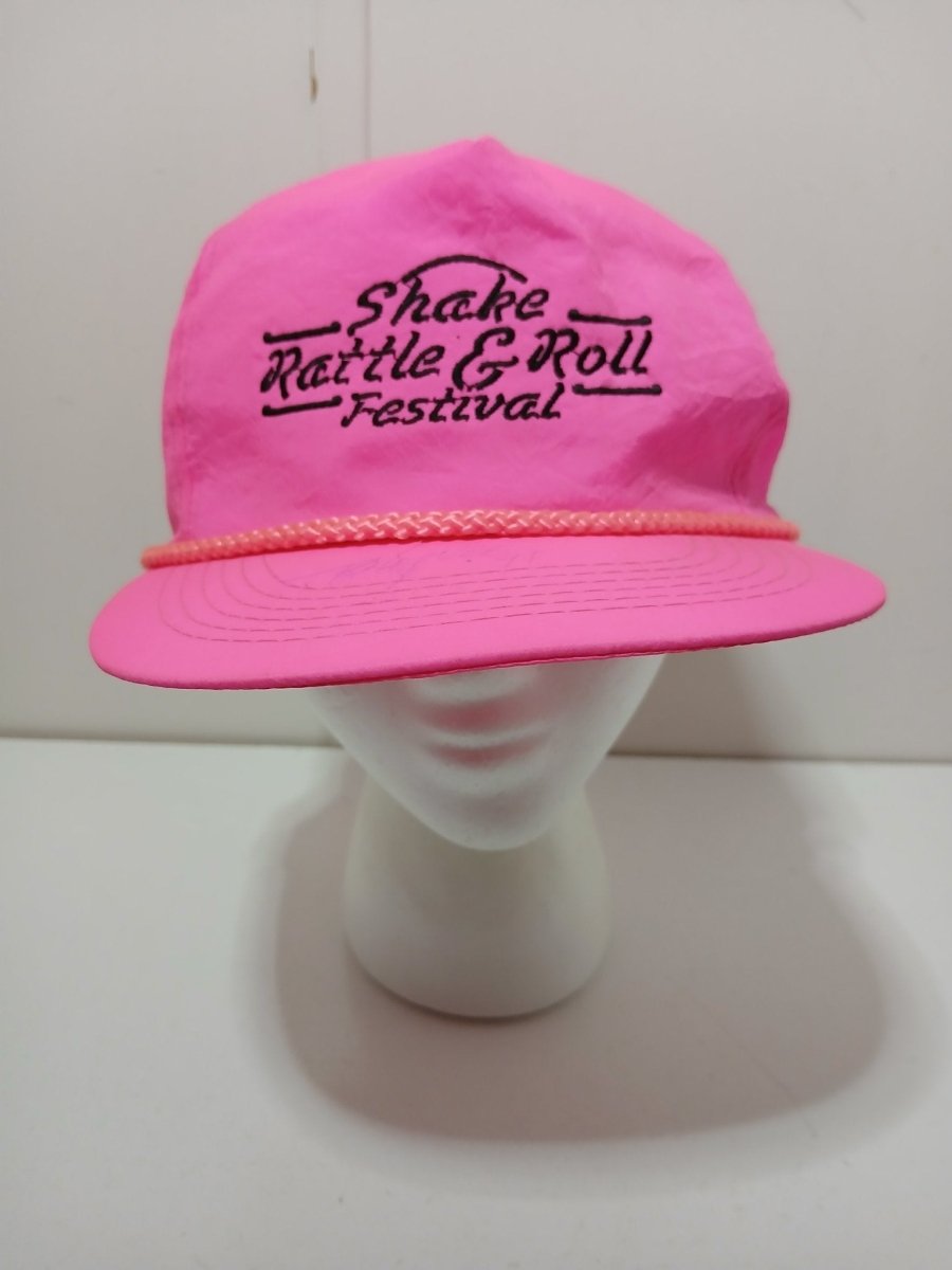 Shake Rattle & Roll Festival Snapback Cap Hat Signed By Bobby Vee - Hats - ThrowbackBuys - Forgotten Treasures Thrift
