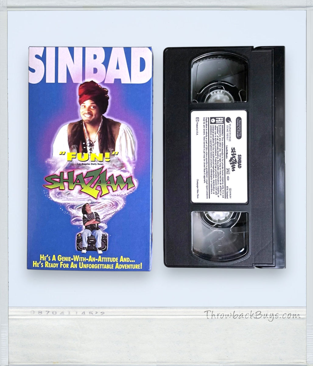 Shazaam VHS Tape - VHS - ThrowbackBuys - ChampagneVideo