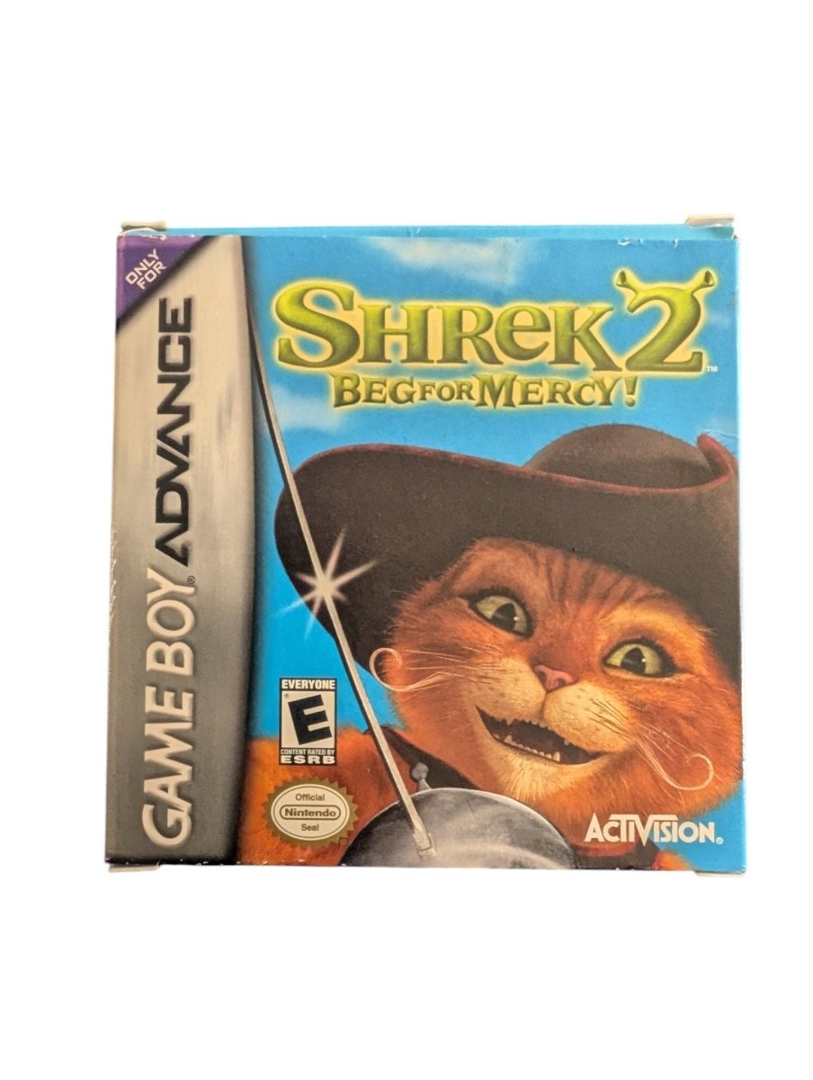 Shrek 2 - Beg for Mercy - Complete in Box - Gameboy Advance - 2004 - Video Games - ThrowbackBuys -Slaqr Retro Gaming & Collectibles