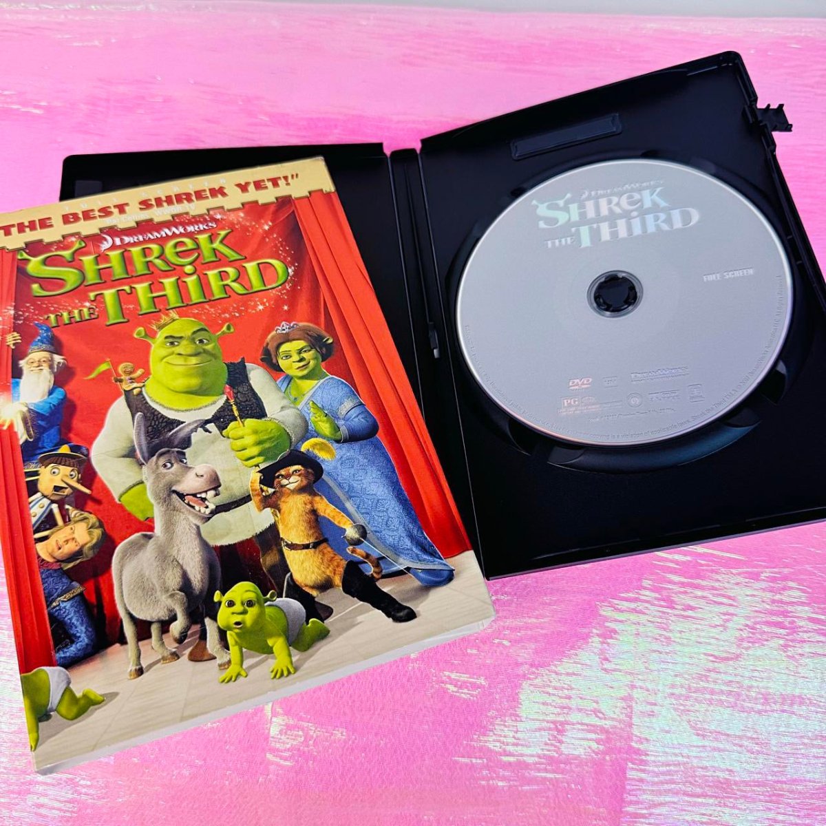 Shrek DVD Trilogy – 2000s Dreamworks Movie Set - DVD - ThrowbackBuys - Starbunnyvintage