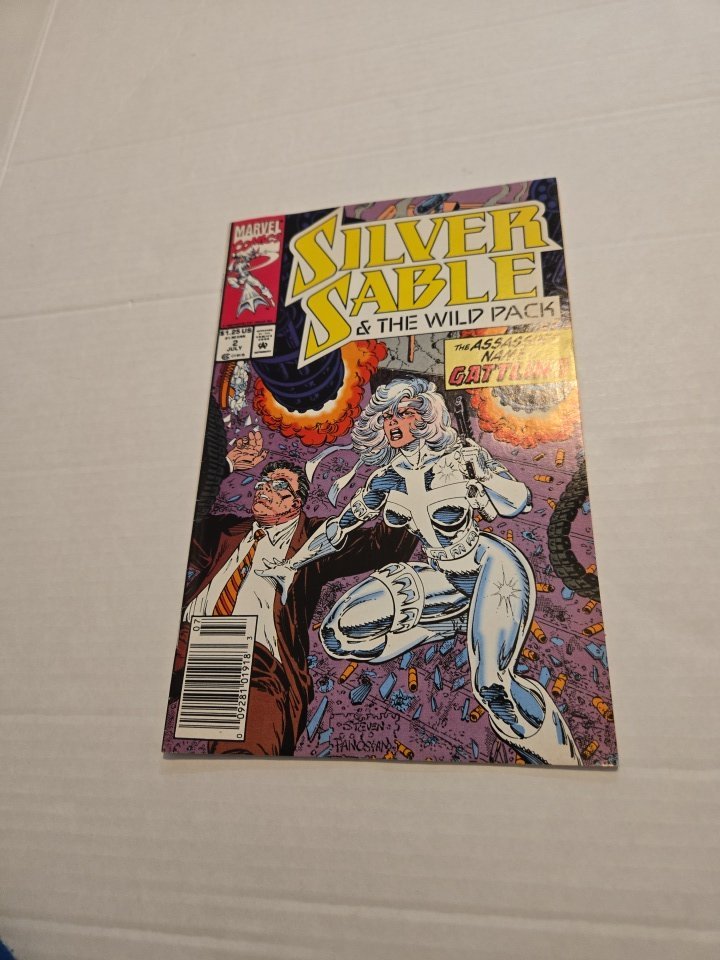 Silver Sable & The Wild Pack Vol. 1, No. 2 1992 - Comics - ThrowbackBuys - Amanda's Awesome Finds
