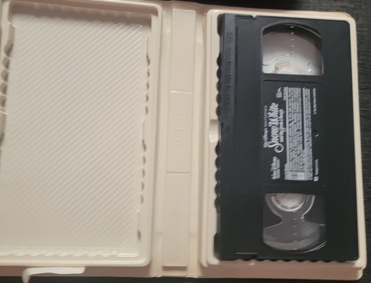 Snow White and the Seven Dwarfs VHS Tape Clamshell - VHS - ThrowbackBuys - Amanda's Awesome Finds