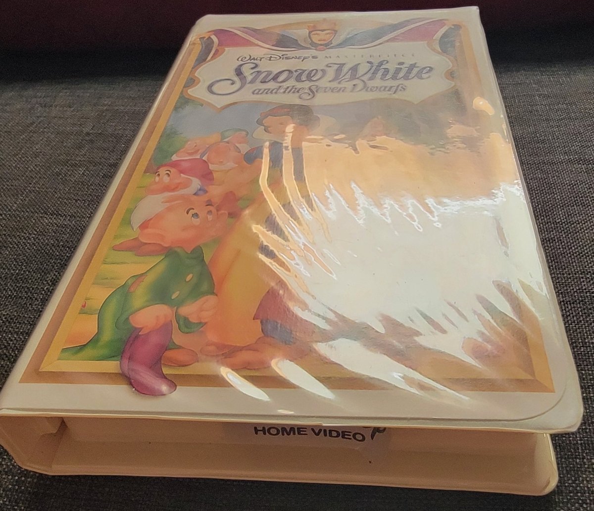 Snow White and the Seven Dwarfs VHS Tape Clamshell - VHS - ThrowbackBuys - Amanda's Awesome Finds