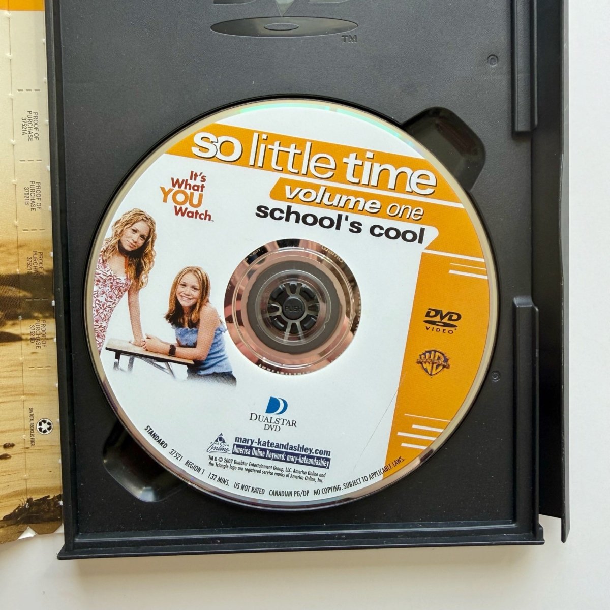 So Little Time Volume One School's Cool DVD Mary - Kate and Ashley 2002 - DVD - ThrowbackBuys - Nostalgicepisodes