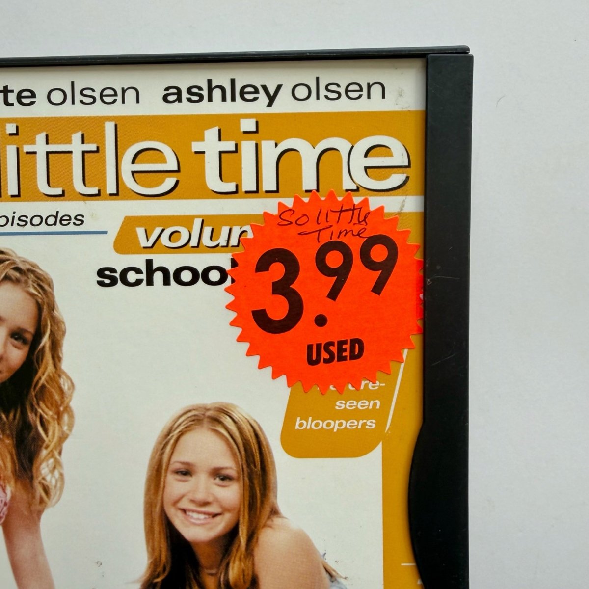 So Little Time Volume One School's Cool DVD Mary - Kate and Ashley 2002 - DVD - ThrowbackBuys - Nostalgicepisodes