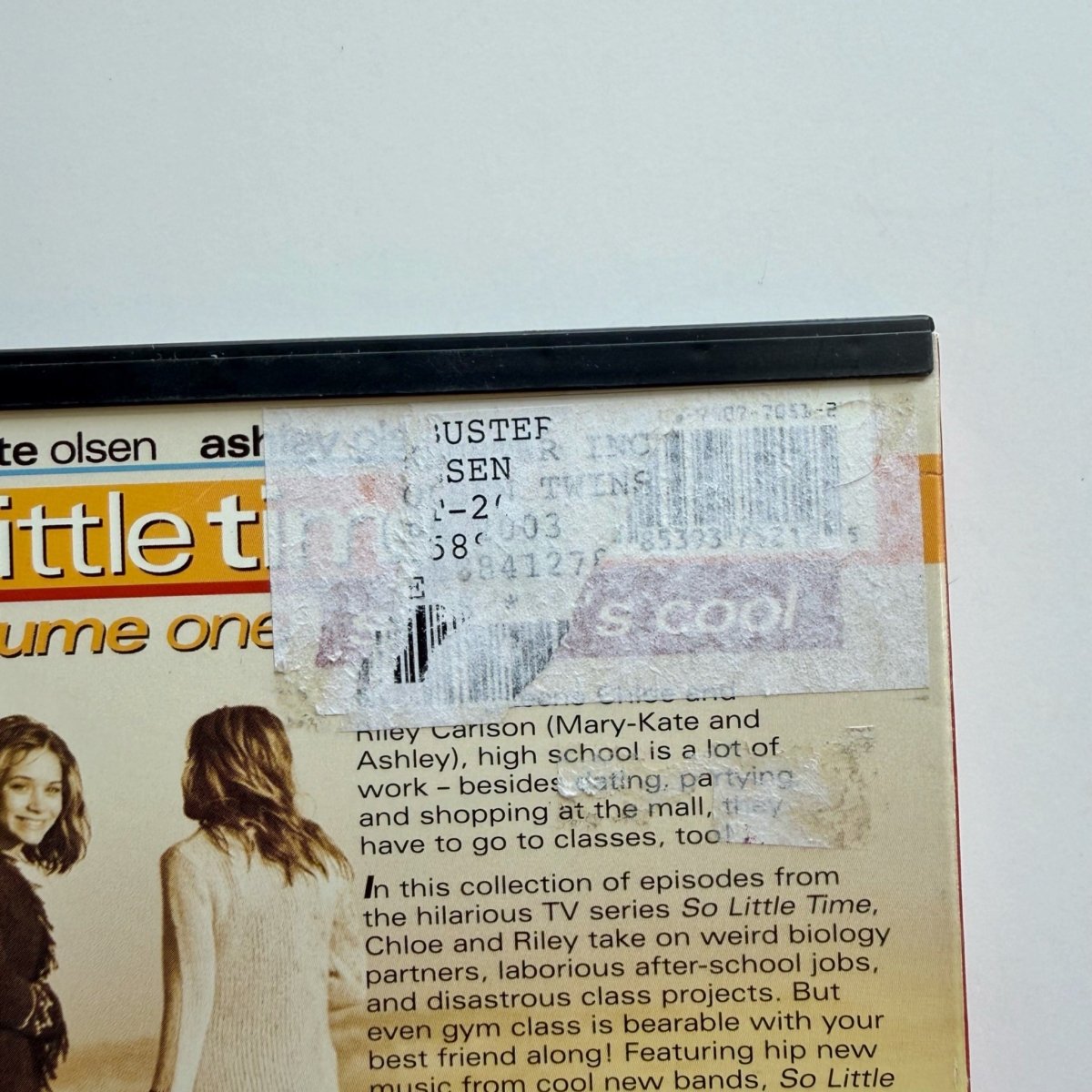 So Little Time Volume One School's Cool DVD Mary - Kate and Ashley 2002 - DVD - ThrowbackBuys - Nostalgicepisodes