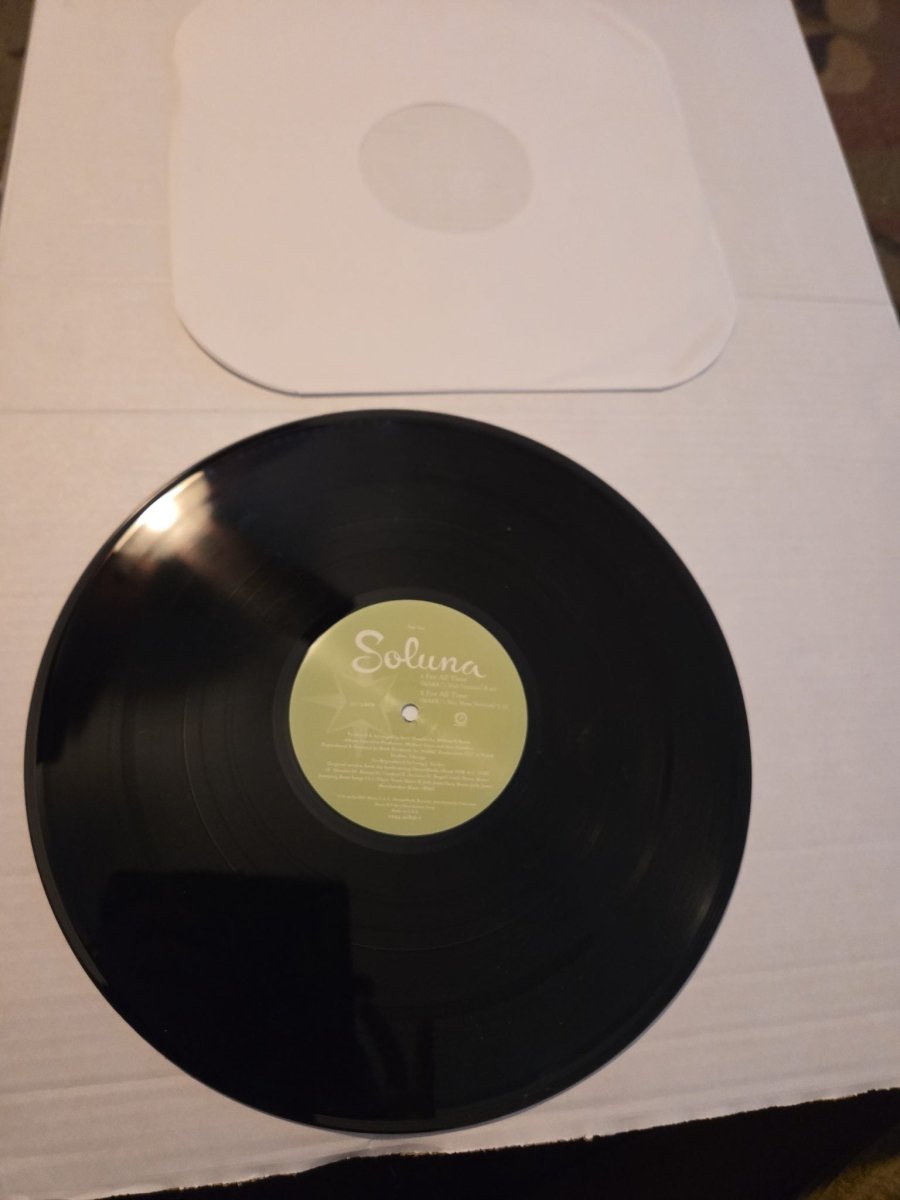 Soluna For All Time 12" Near Mint Vinyl - Vinyl - ThrowbackBuys -Amanda's Awesome Finds