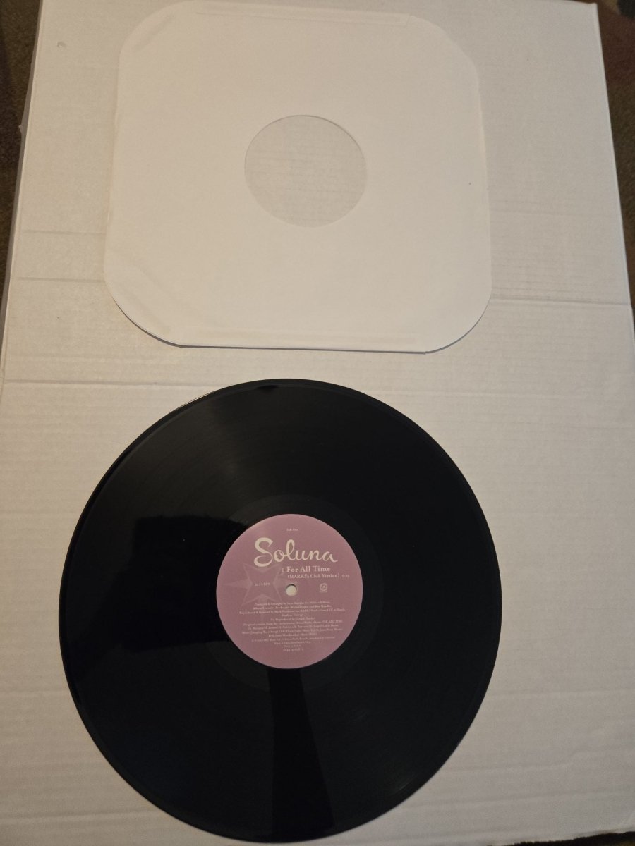 Soluna For All Time 12" Near Mint Vinyl - Vinyl - ThrowbackBuys -Amanda's Awesome Finds