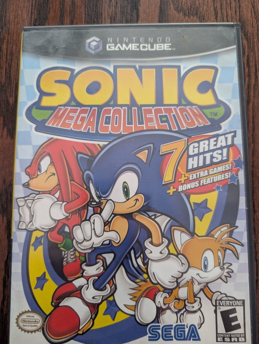 Sonic Mega Collection (2002) - COMPLETE IN BOX - Nintendo GameCube - Video Games - ThrowbackBuys - Slaqr Retro Gaming & Collectibles