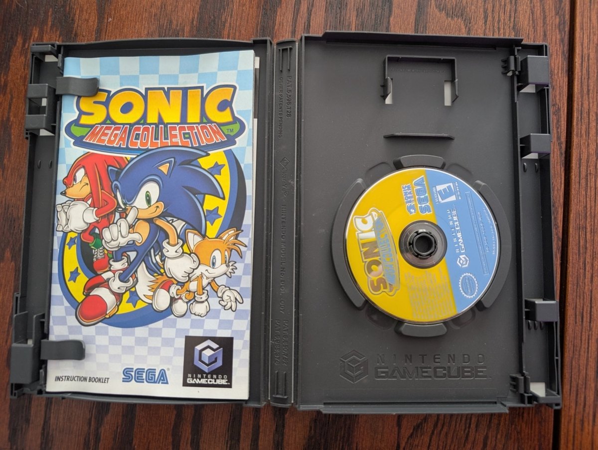 Sonic Mega Collection (2002) - COMPLETE IN BOX - Nintendo GameCube - Video Games - ThrowbackBuys - Slaqr Retro Gaming & Collectibles
